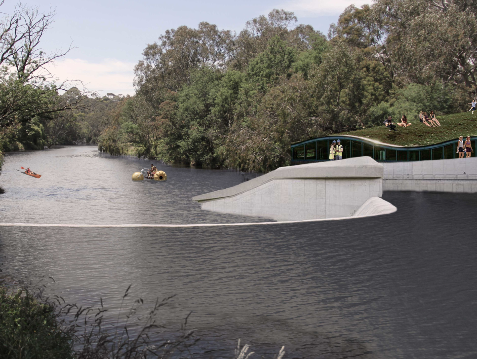 Community hydroelectricity project